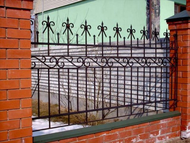 Забор кованый Забор кованый